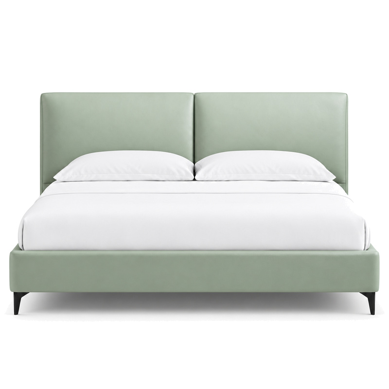 Jiani G9212 Upholstered Bed, front product view