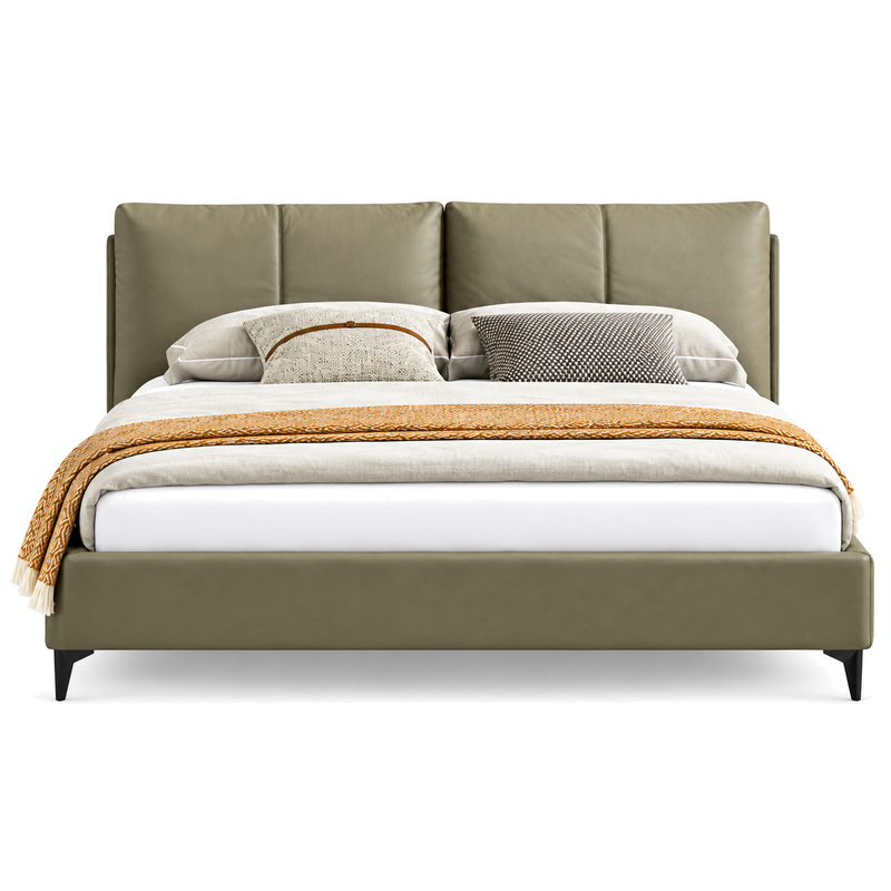 Jiani G9213 Upholstered Bed, front product view