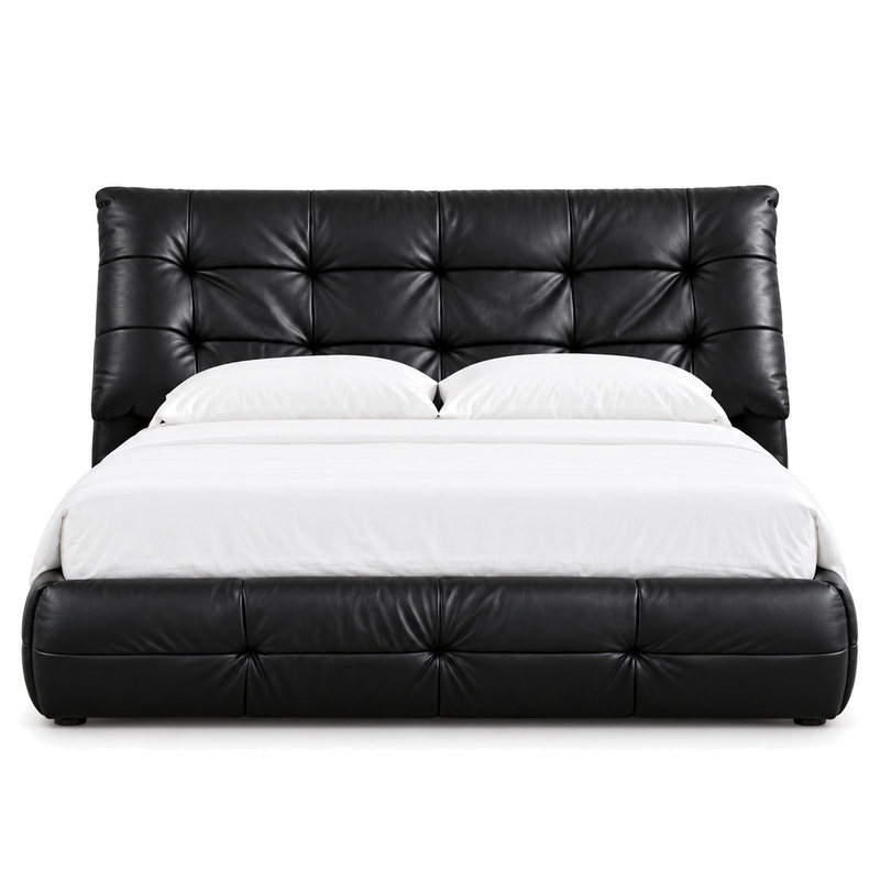 Jiani G9219 Upholstered Bed, front product view