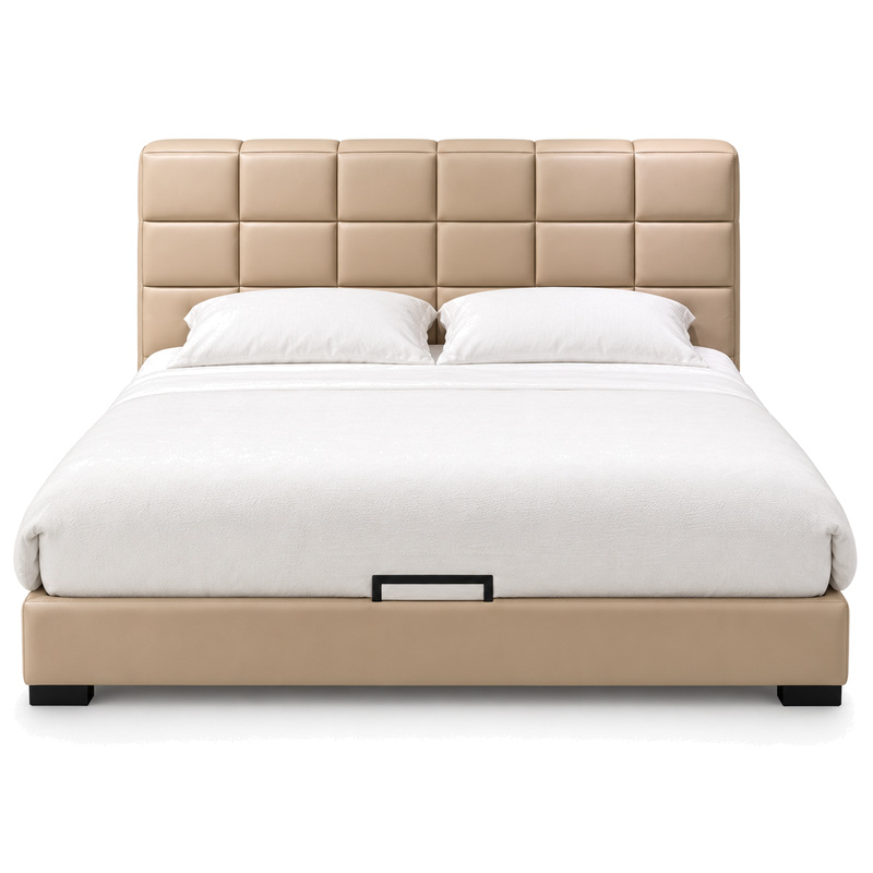 Jiani G9220 Upholstered Bed, front product view