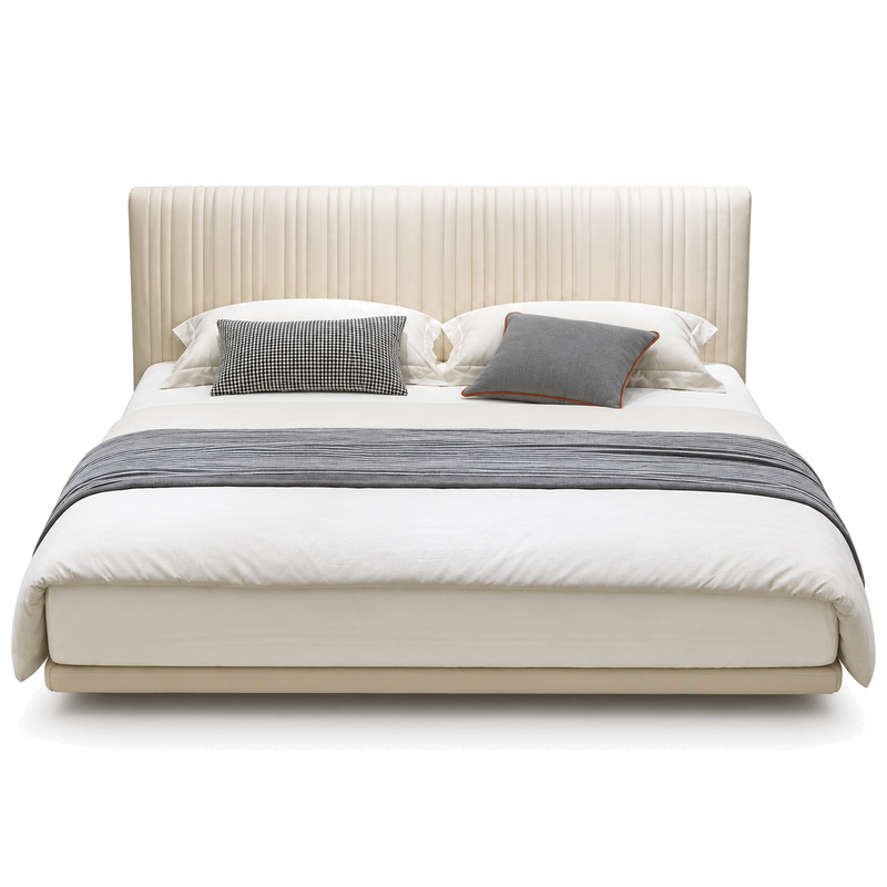 Jiani G9222 Upholstered Bed, front product view
