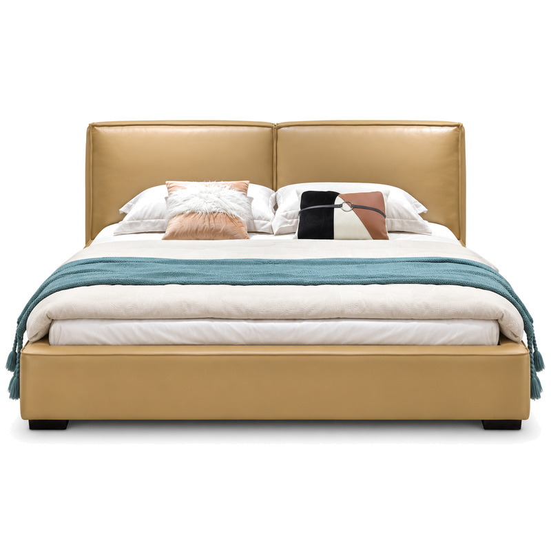 Jiani G9223 Upholstered Bed, front product view