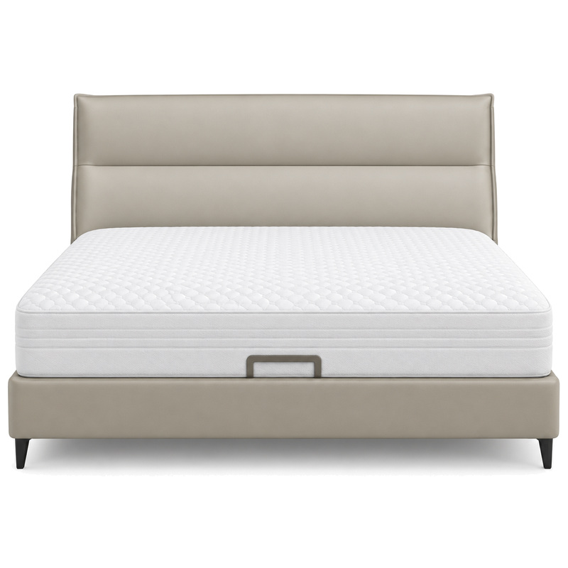 Jiani P8380-2 Upholstered Bed, front product view