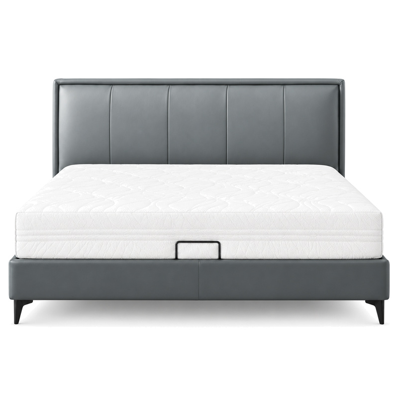 Jiani P8395-1 Upholstered Bed, front product view