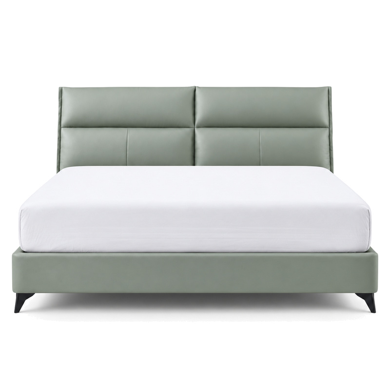 Jiani P8396-1 Upholstered Bed, front product view