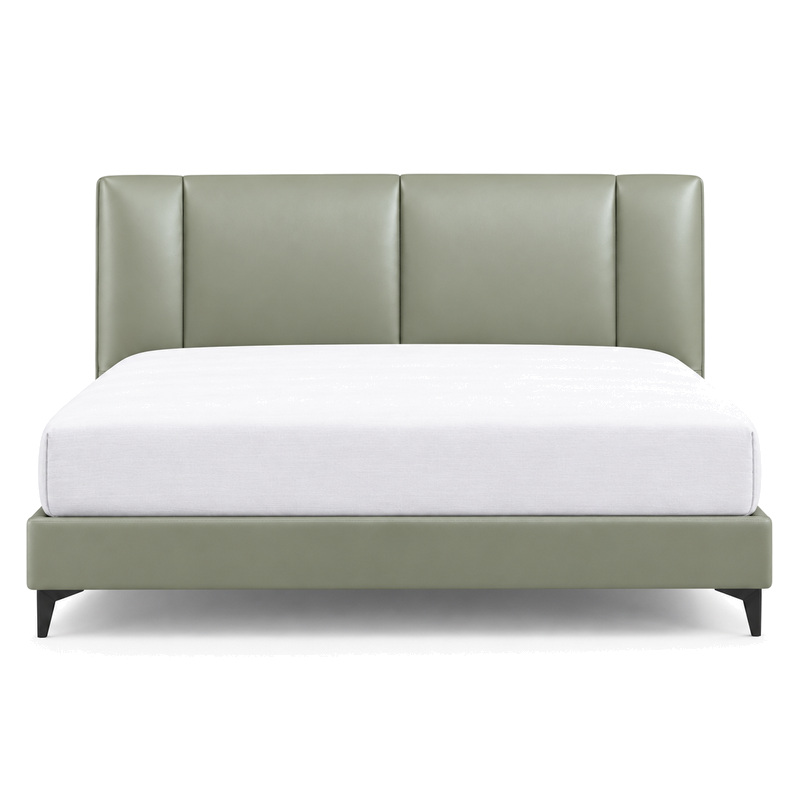 Jiani P8558 Upholstered Bed, front product view
