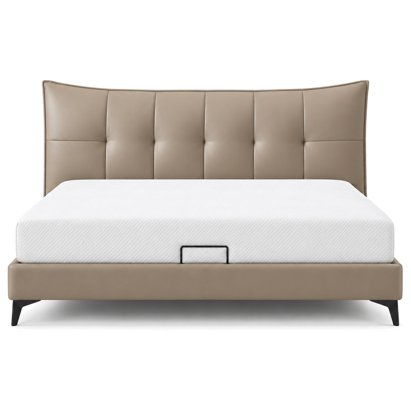 Jiani P8586-2 Upholstered Bed, front product view