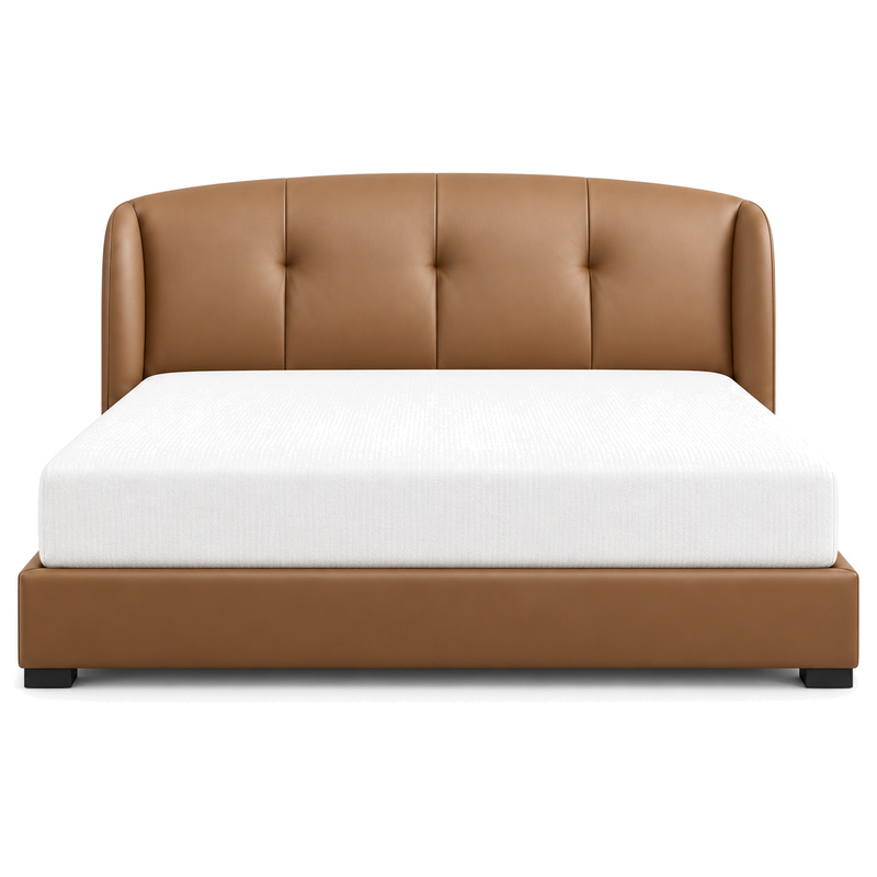 Jiani P8593 Upholstered Bed, front product view