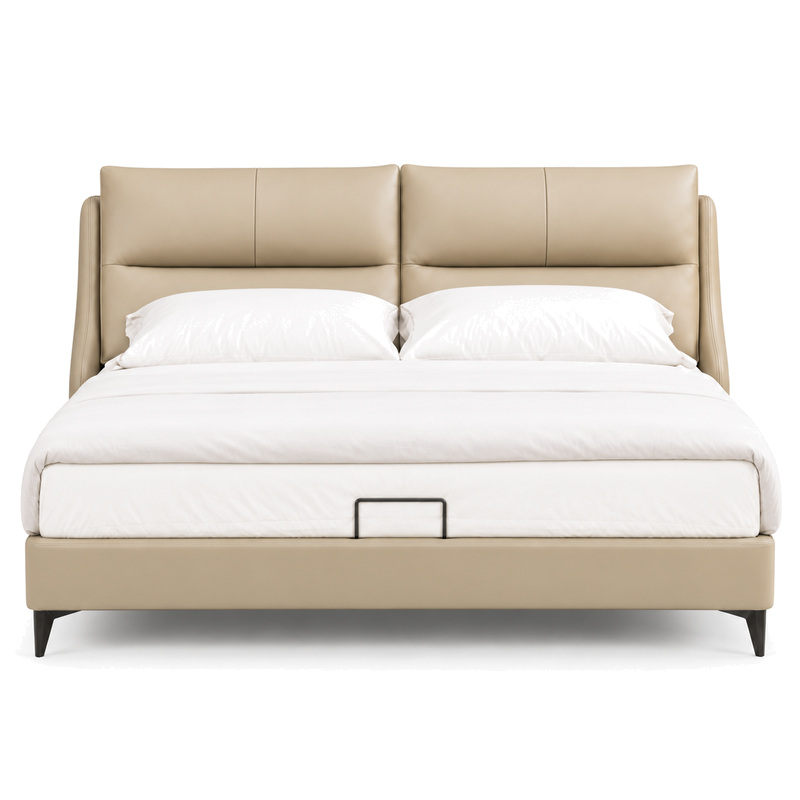 Jiani P8601 Upholstered Bed, front product view