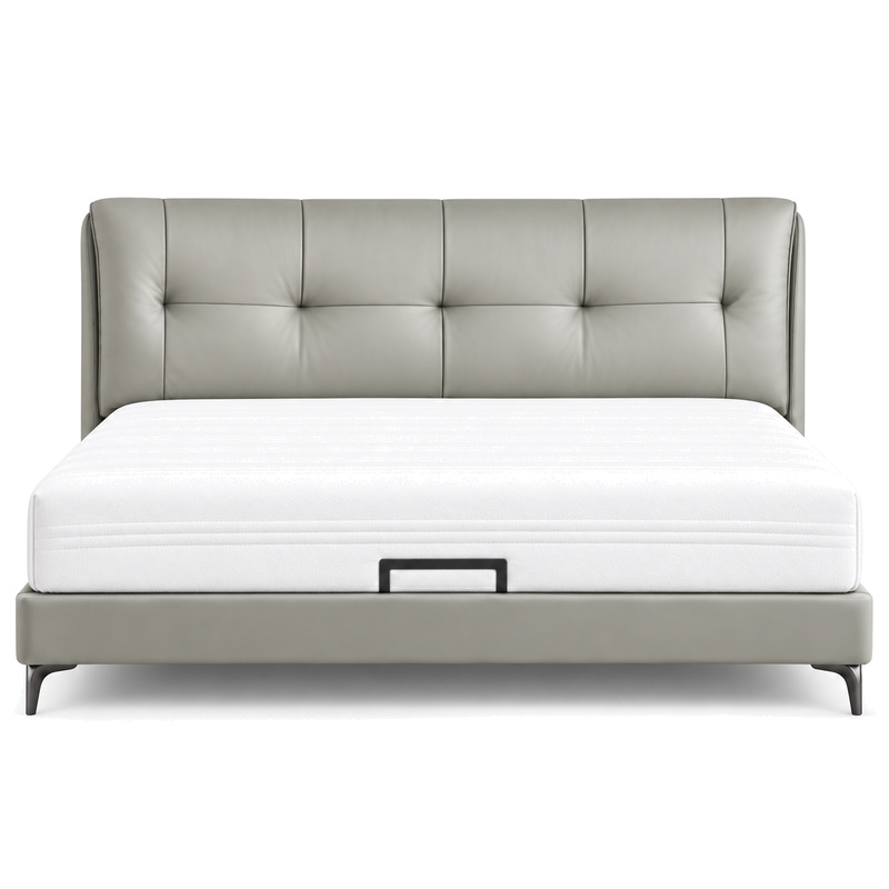 Jiani P8623 Upholstered Bed, front product view