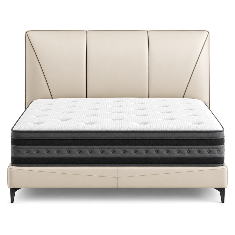 Jiani P8632 Upholstered Bed, front product view