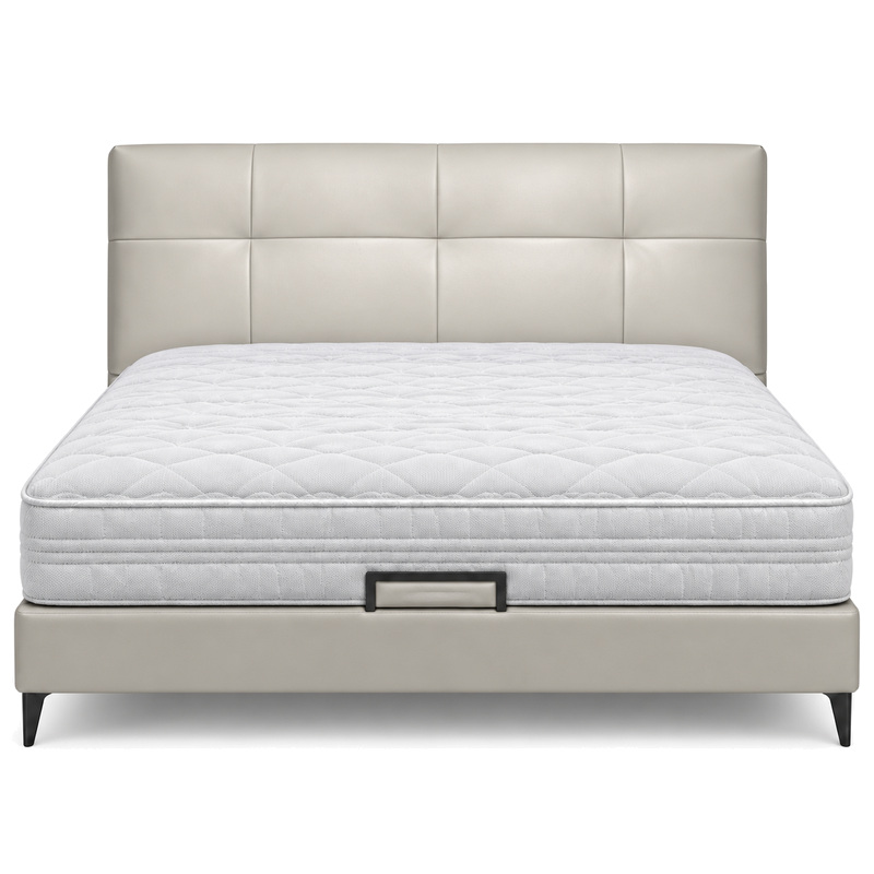 Jiani P8656 Upholstered Bed, front product view