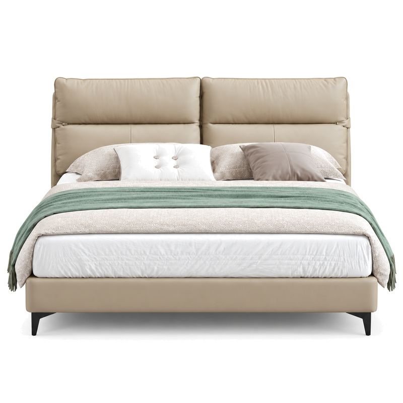 Jiani P8663 Upholstered Bed, front product view