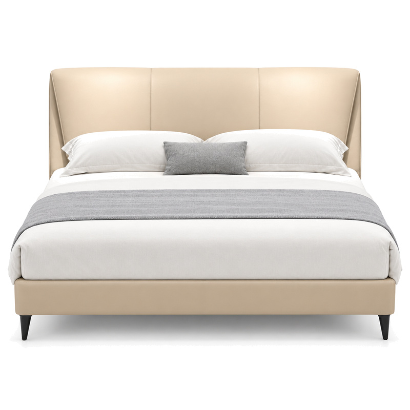 Jiani P8668 Upholstered Bed, front product view