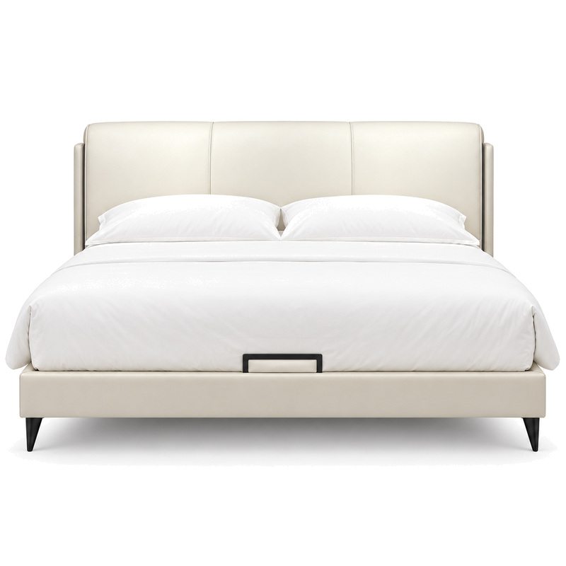 Jiani P8686 Upholstered Bed, front product view