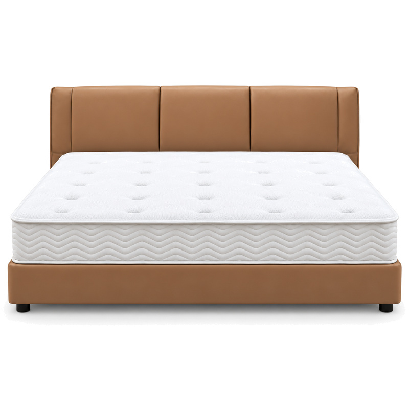 Jiani P8691 Upholstered Bed, front product view