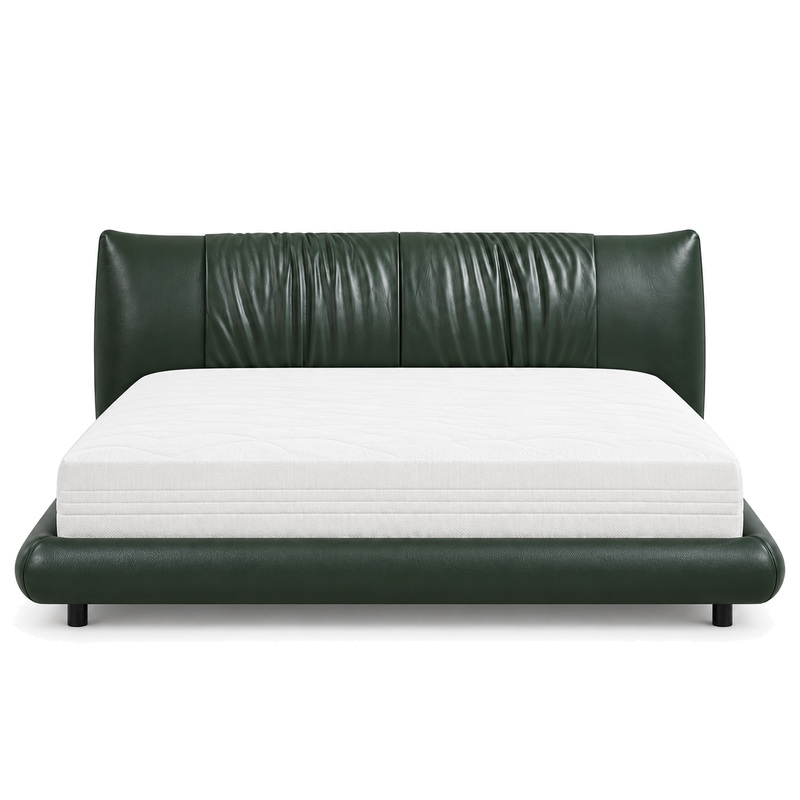 Jiani P8696 Upholstered Bed, front product view
