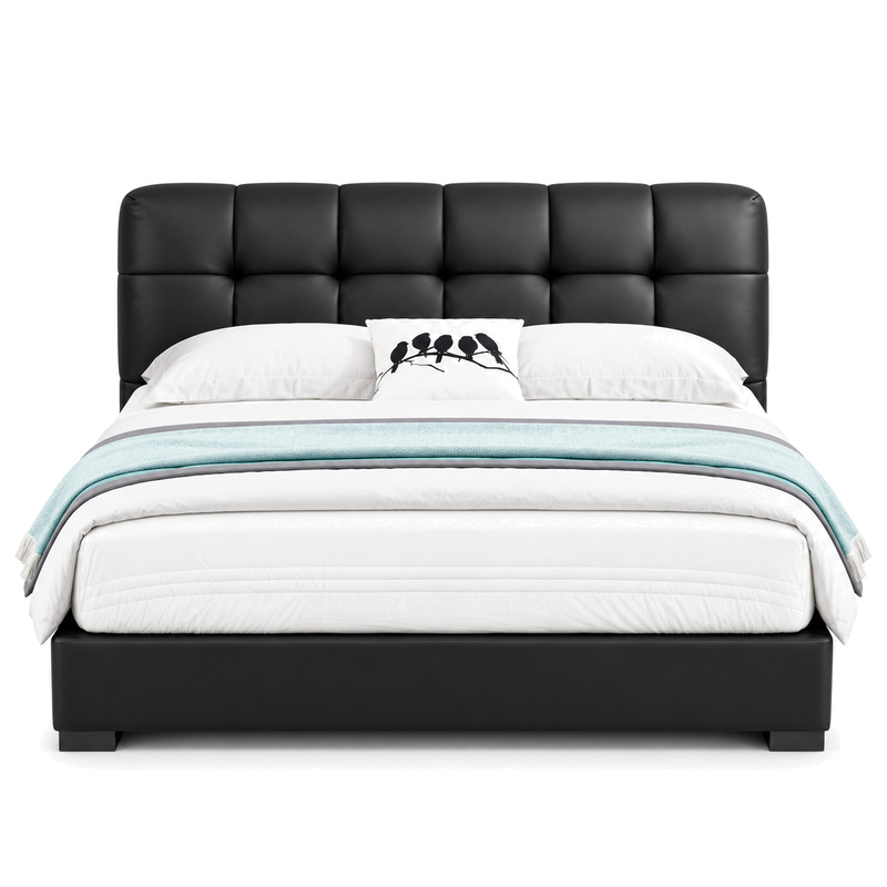 Jiani P8698-1 Upholstered Bed, front product view