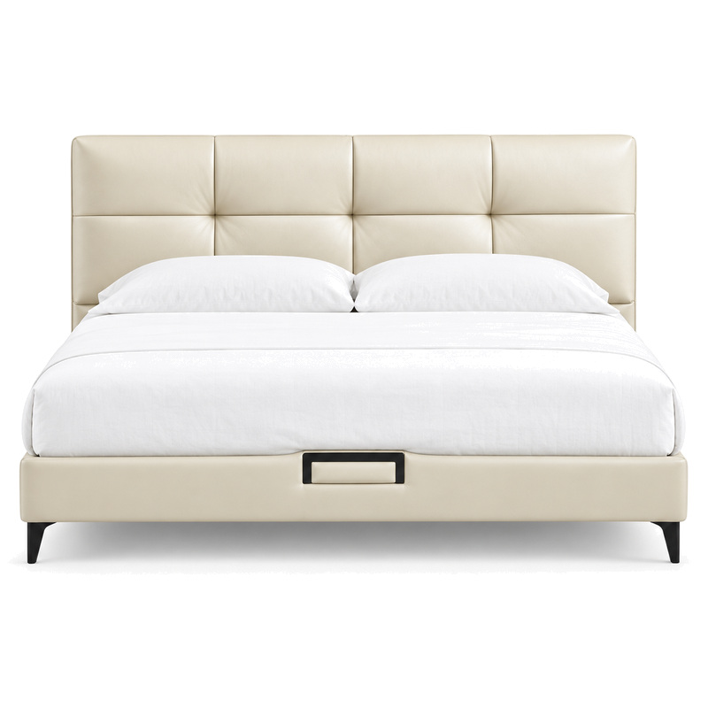 Jiani P8802 Upholstered Bed, front product view