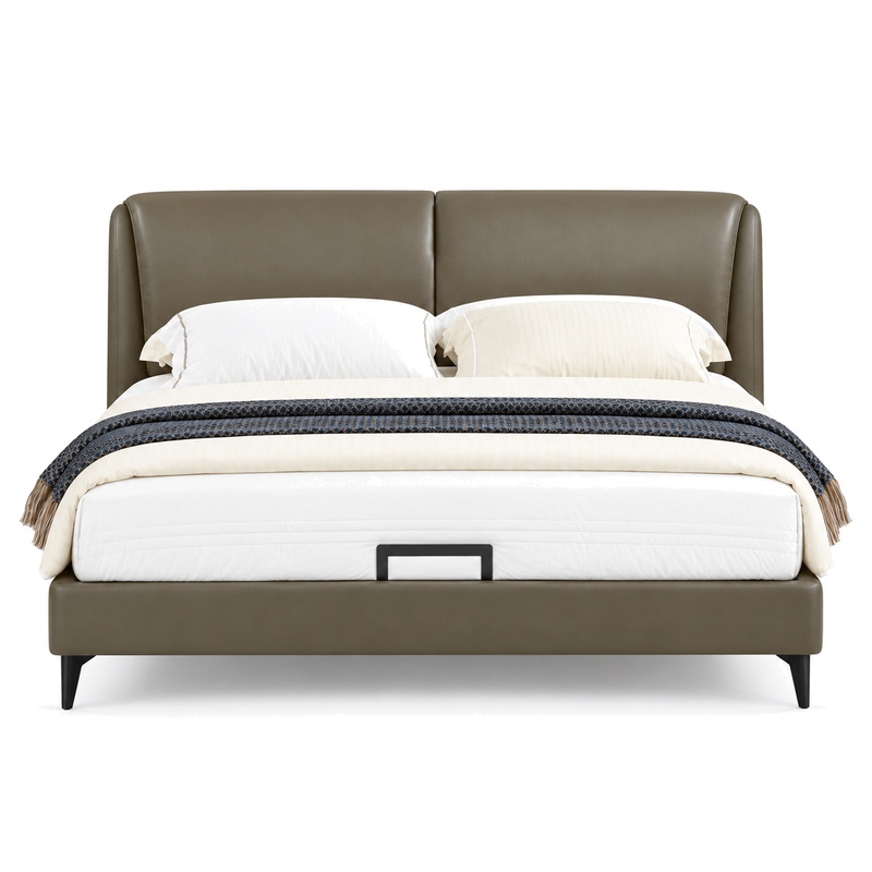 Jiani P8803 Upholstered Bed, front product view
