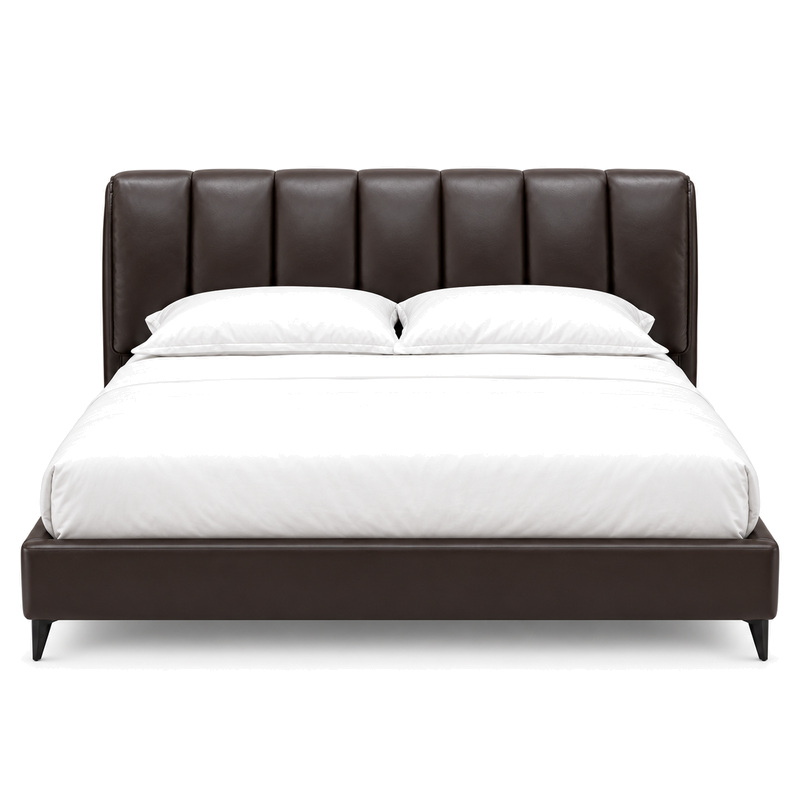 Jiani P8810 Upholstered Bed, front product view