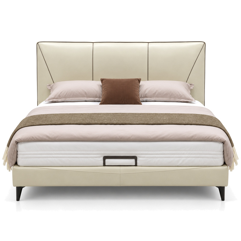 Jiani P8823 Upholstered Bed, front product view