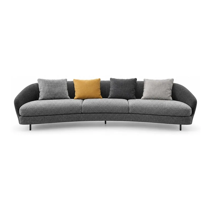 Lawson Curved Sofa, front product view
