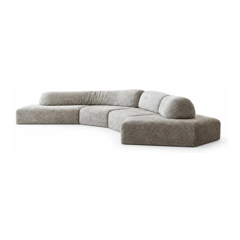 Low Modular Sectional Sofa 188, front product view