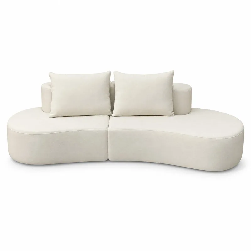 Modular Upholstered Sofa, front product view