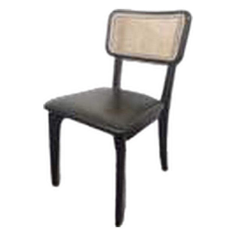 FZ Natural Cane Ash Wood Dining Chair, front product view