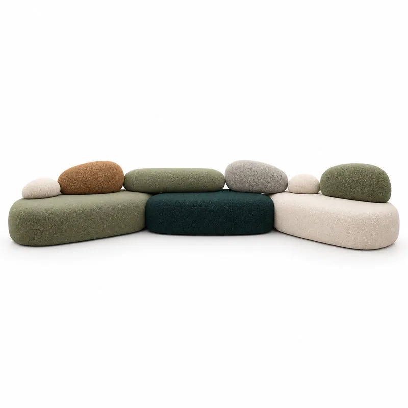 Pebble Sofa, front product view