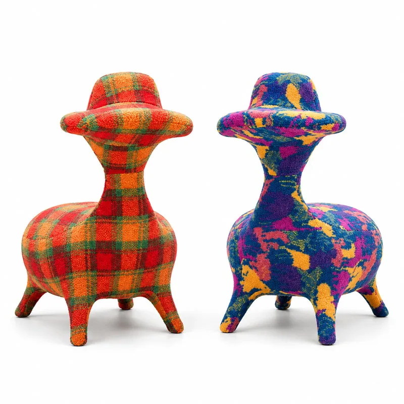Playful Character Lounge Chair, front product view