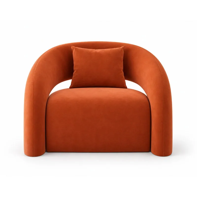 Ribbon Lounge Chair, front product view