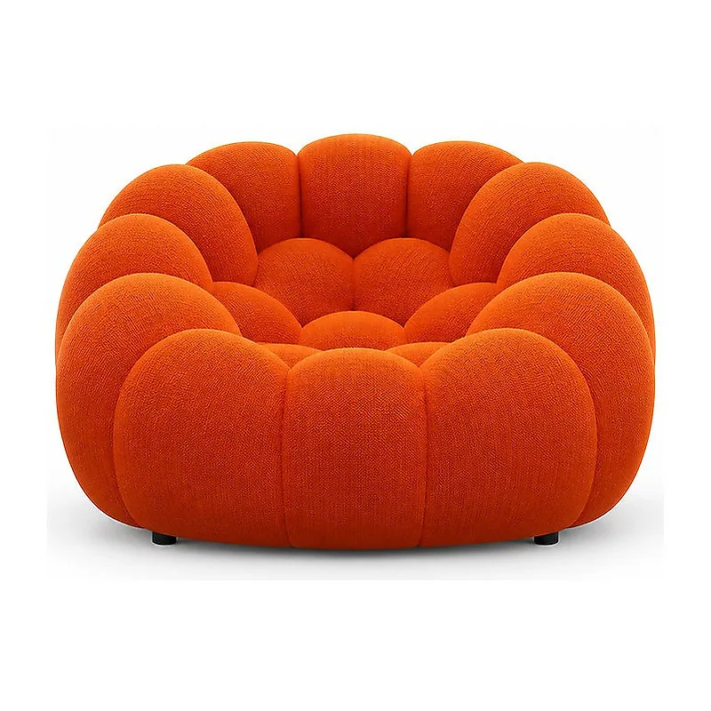 Roche Bobois Soccer Ball Lounge Chair, front product view