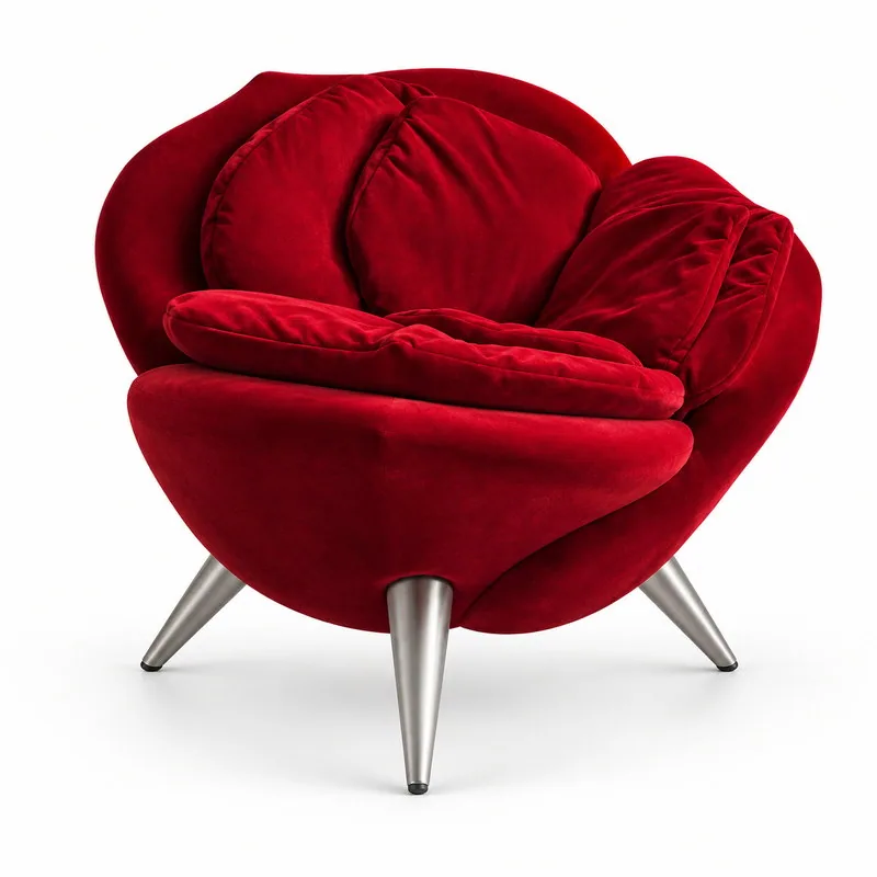 Rose Lounge Chair, front product view