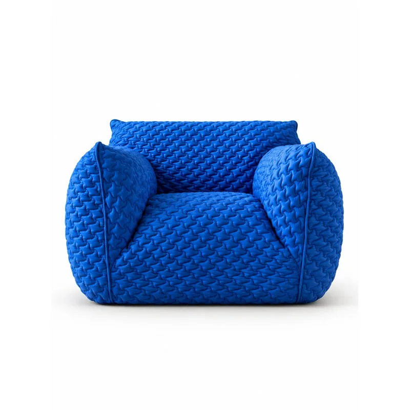 Rounded Lounge Chair, front product view