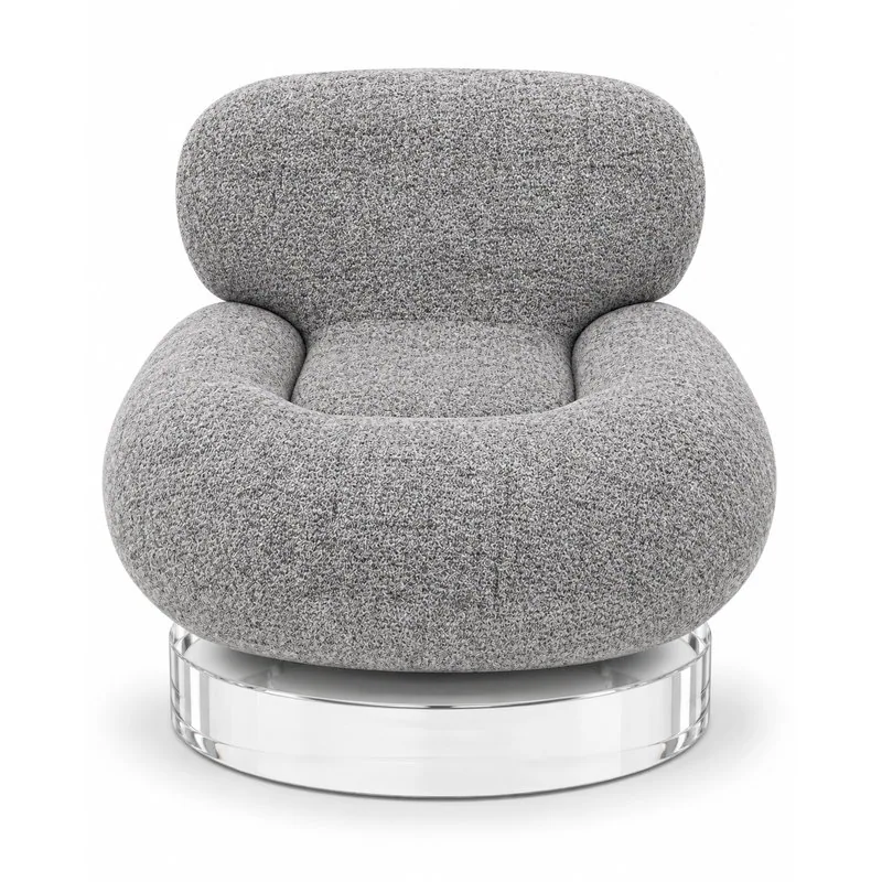 Sculptural Lounge Chair, front product view