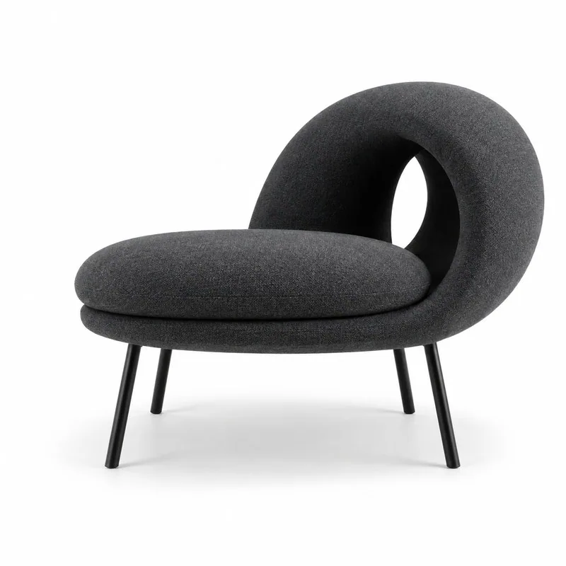 Snail Lounge Chair, front product view