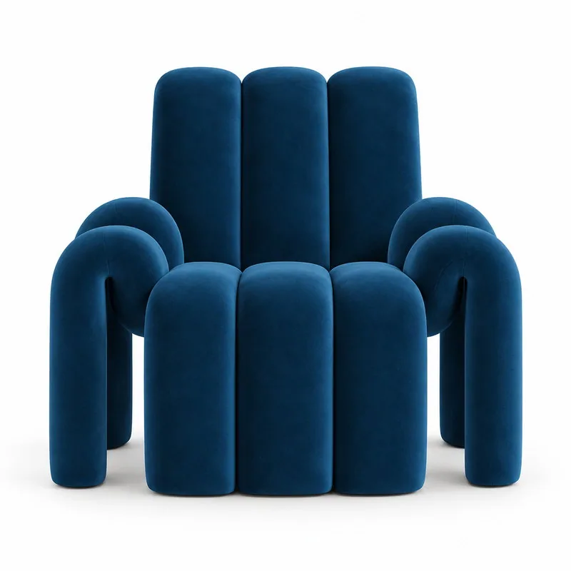 Spider Lounge Chair, front product view