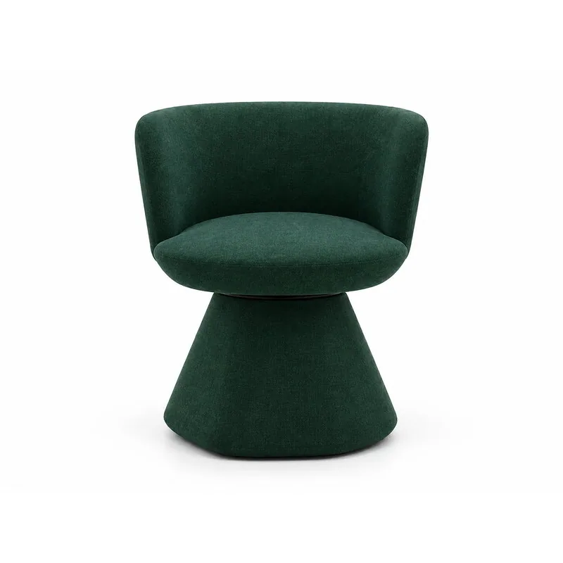 Swivel Vanity Lounge Chair, front product view