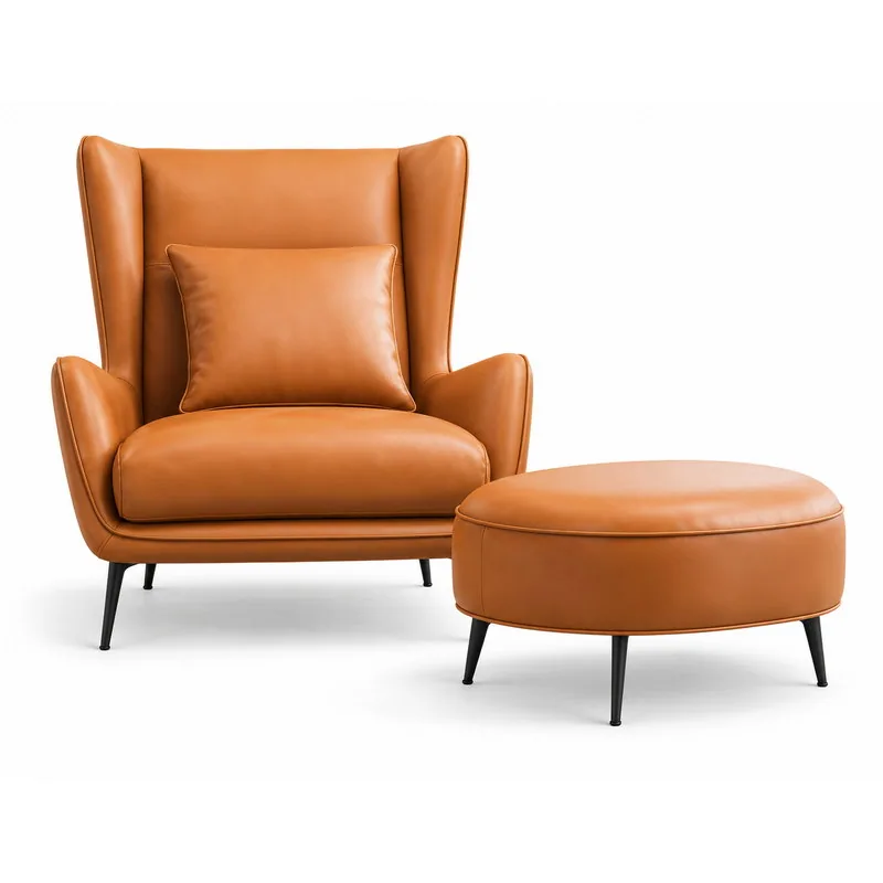 Tiger Lounge Chair, front product view