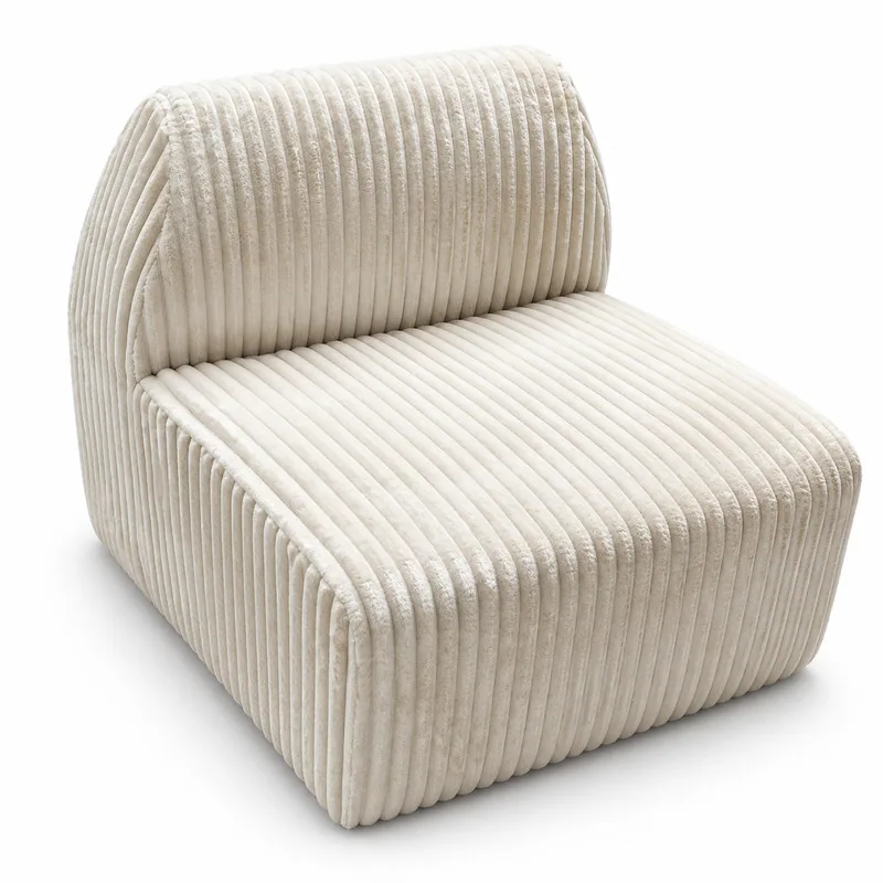 Upholstered Accent Chair, front product view