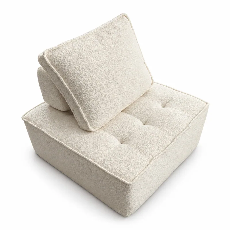 Upholstered Lounge Chair, front product view