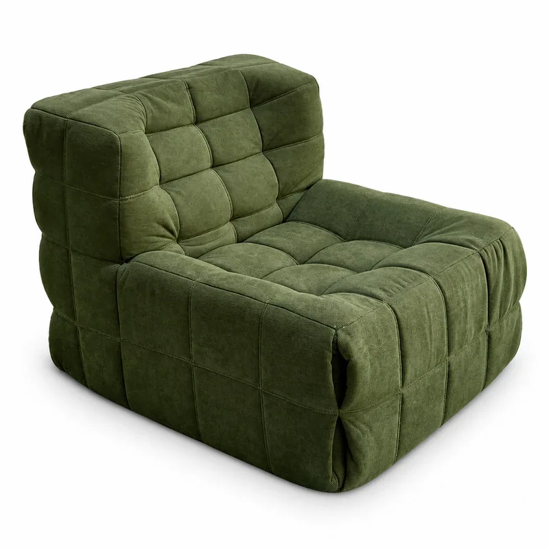Waffle Style Modular Sofa, front product view