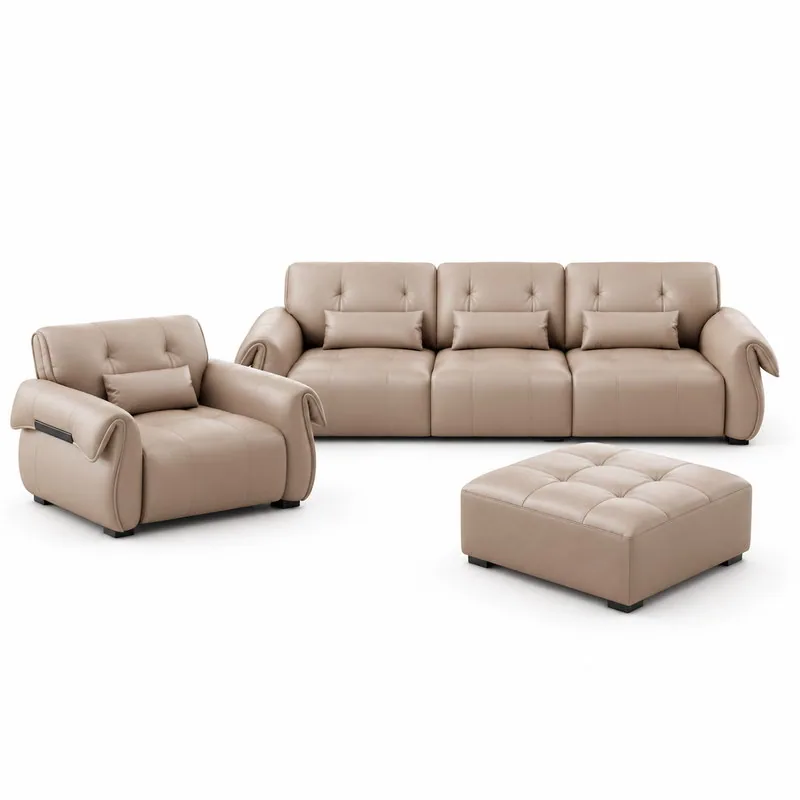 Wood-Frame Lounge Chair, front product view