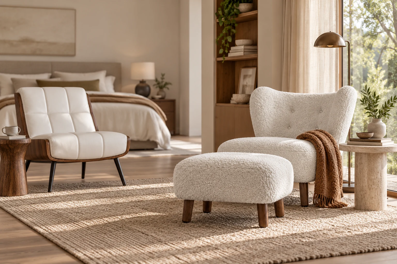 A quieter sequence of rooms, a residential furniture visualization