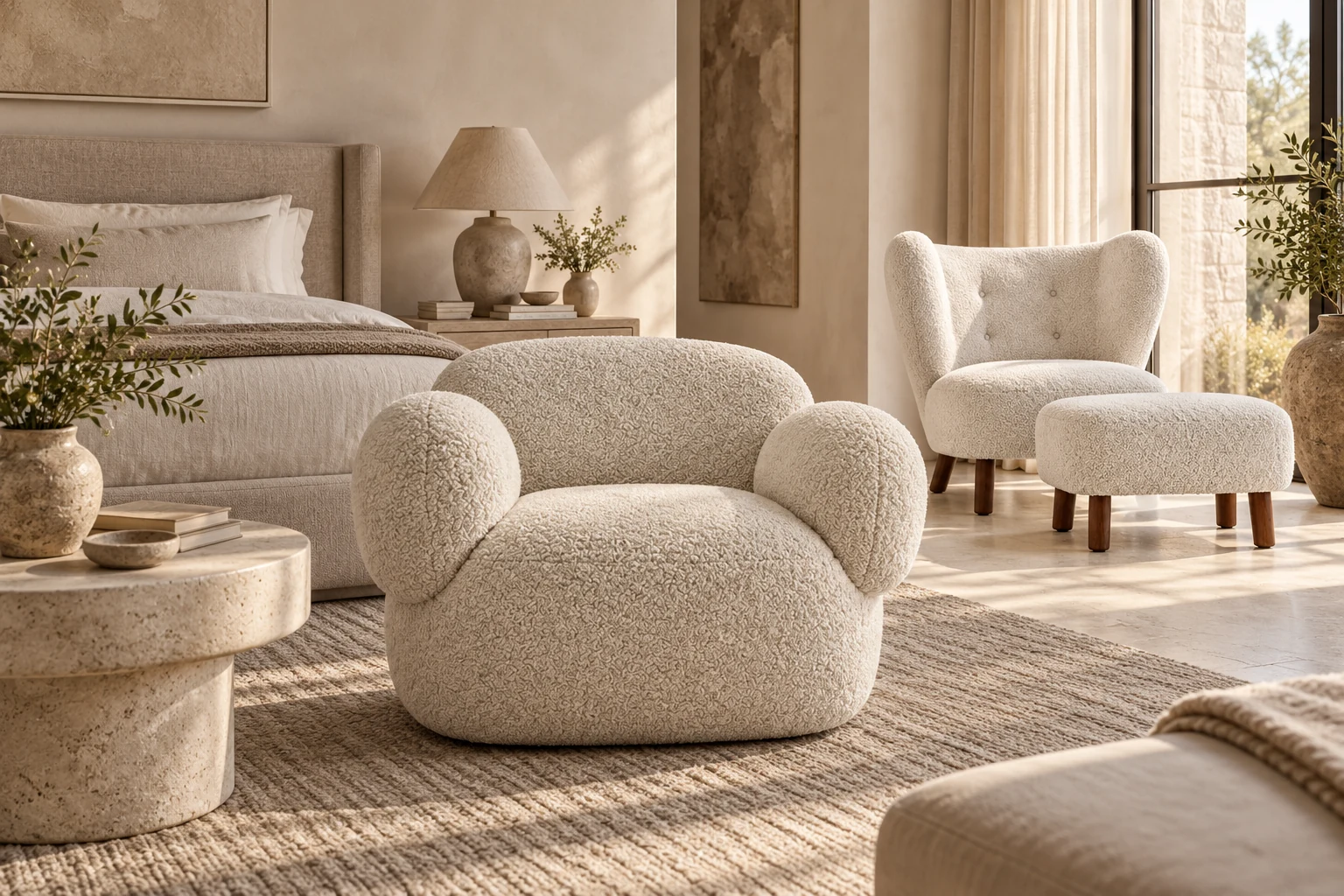 Bedroom furniture setting