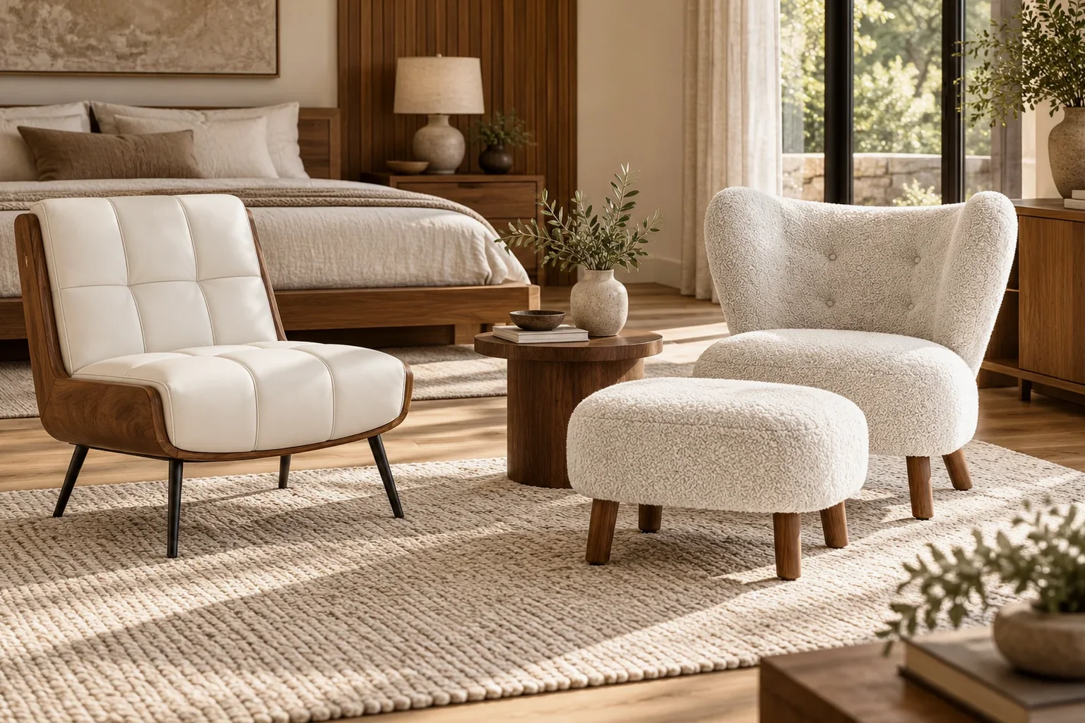 Bedroom furniture setting