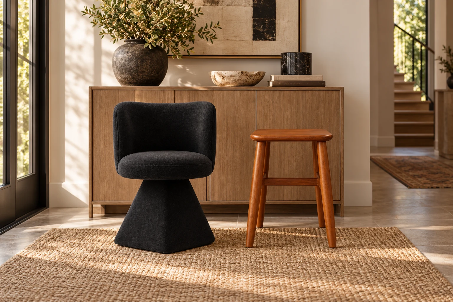 Entry & storage furniture setting