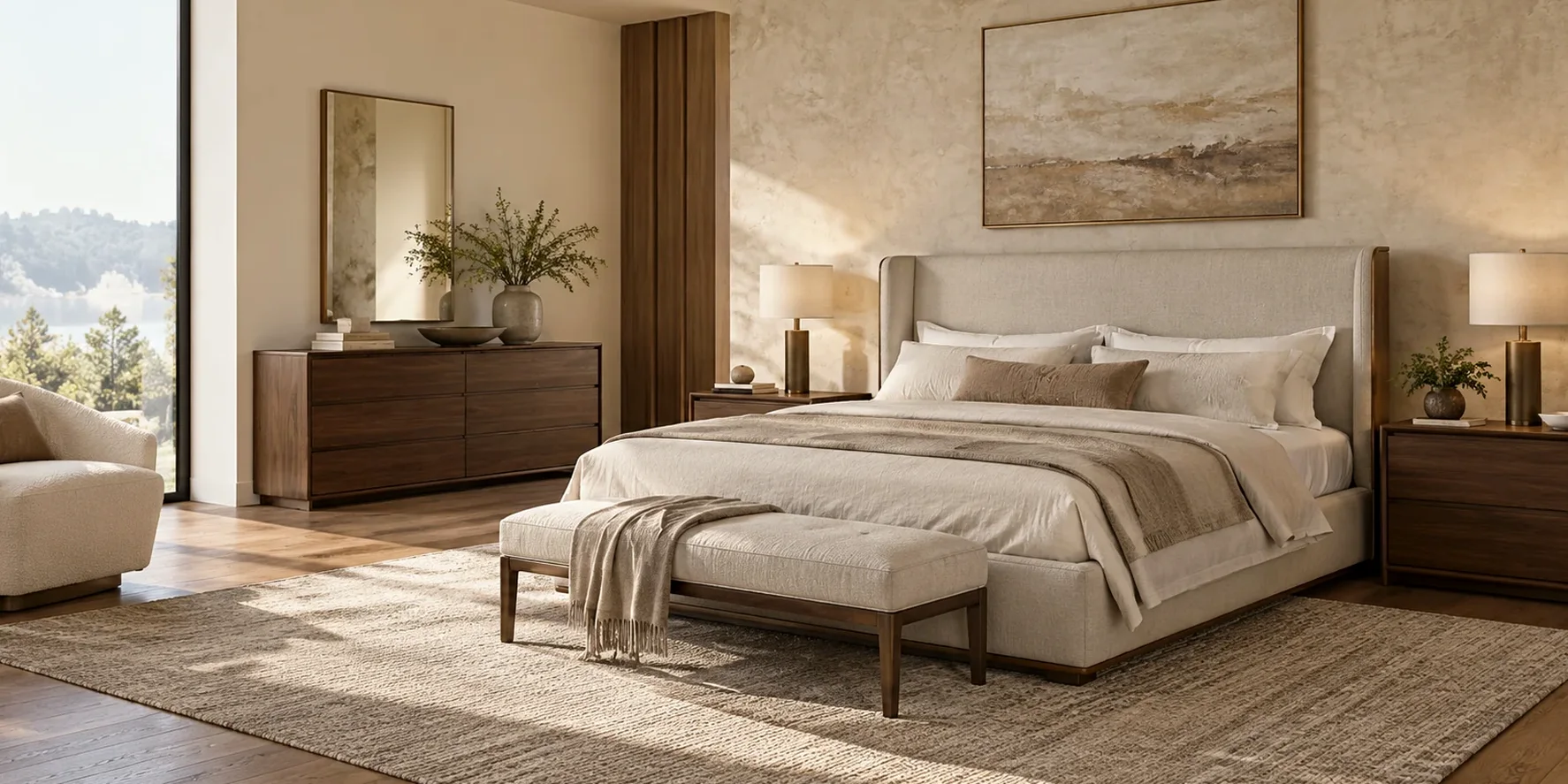 Beds material and residential context
